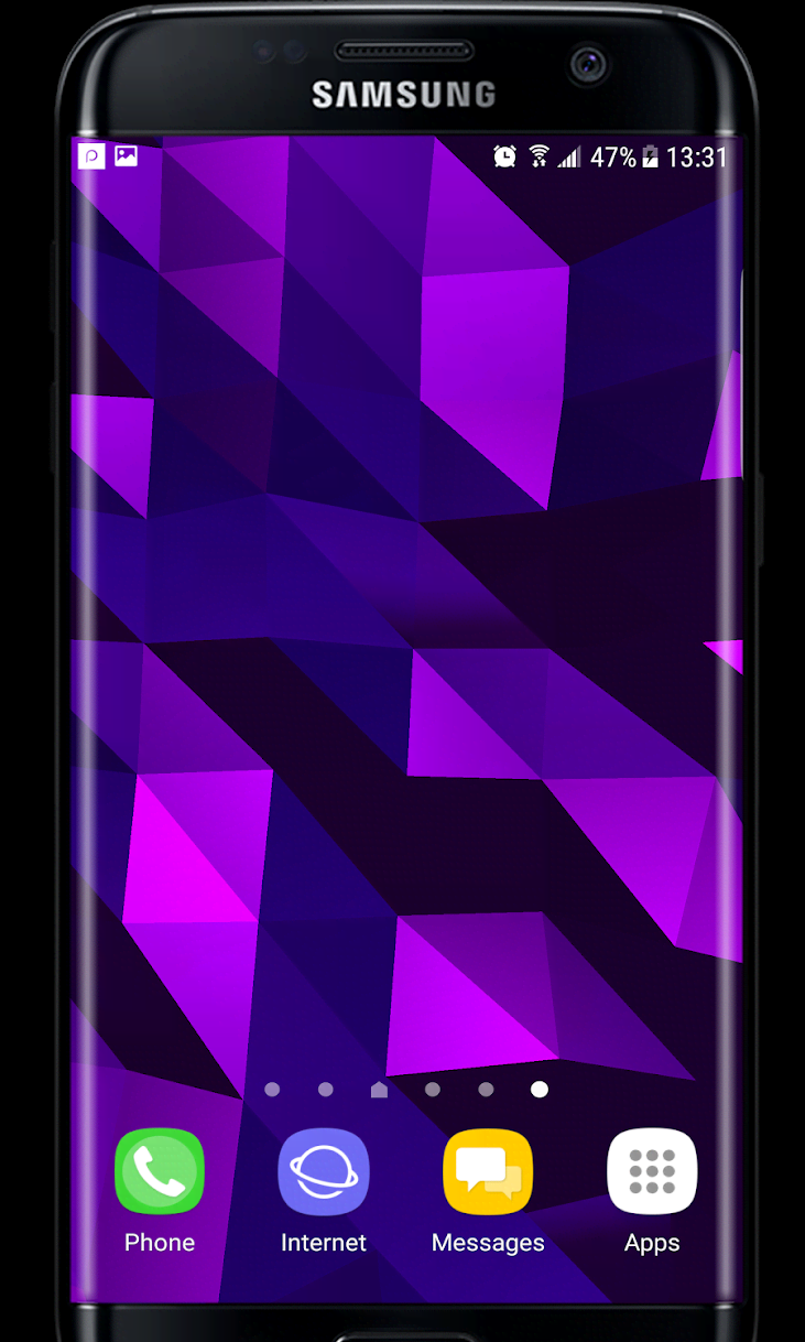 Crystal Edge 3D Parallax Live Wallpaper screenshot 3