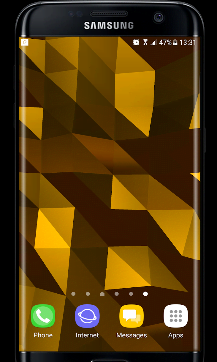 Crystal Edge 3D Parallax Live Wallpaper screenshot 1