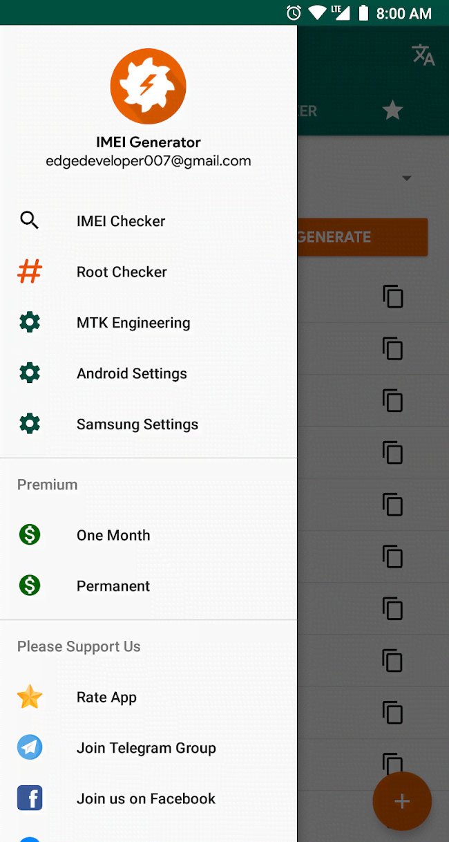 IMEI Generator screenshot 1
