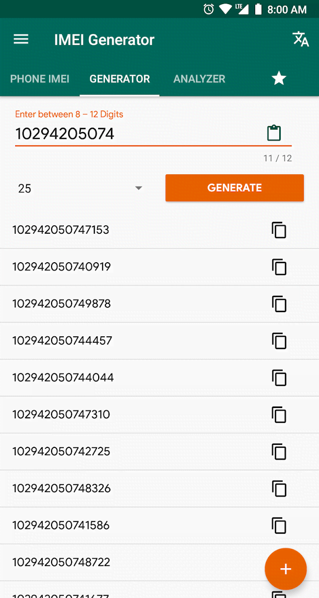 IMEI Generator screenshot 4