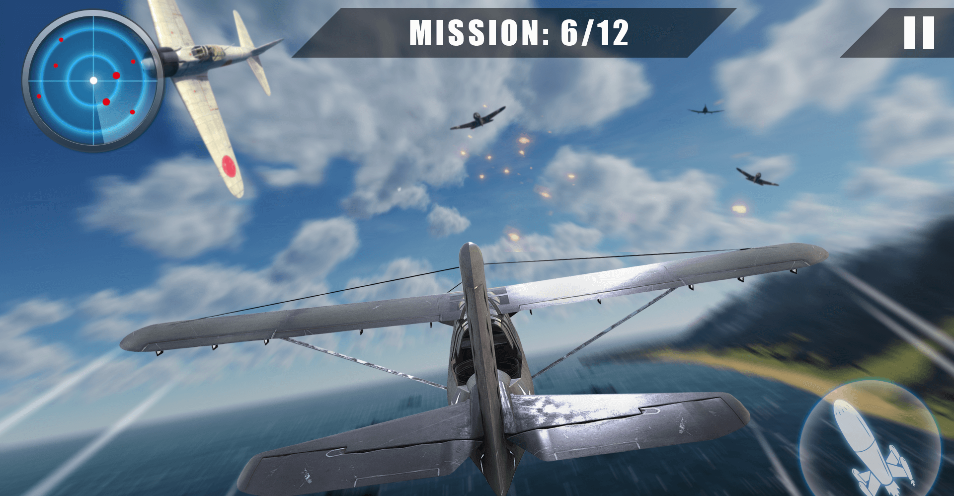 Total Air Fighters War gameplay screenshot 4