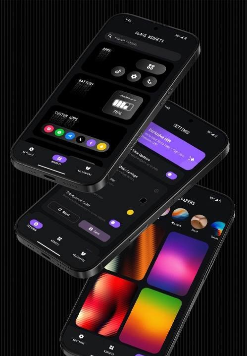 Glass Widgets screenshot 4
