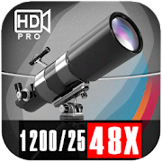 Ultra 48x Zoom Telescope 127EQ Camera