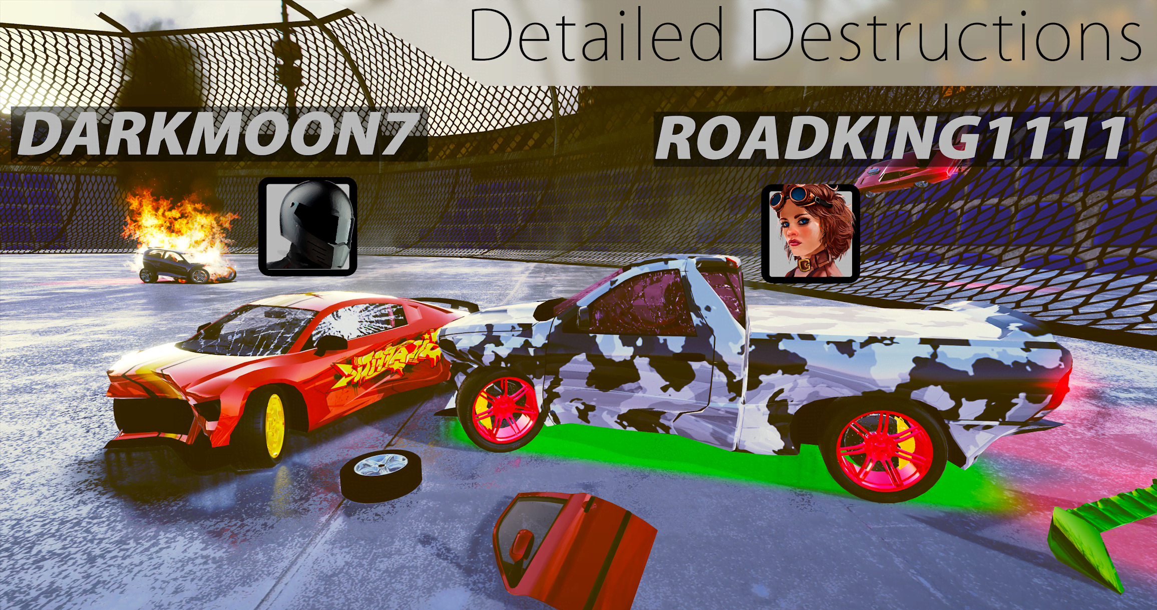 Ultimate Derby Online - Mad Demolition Multiplayer screenshot 4