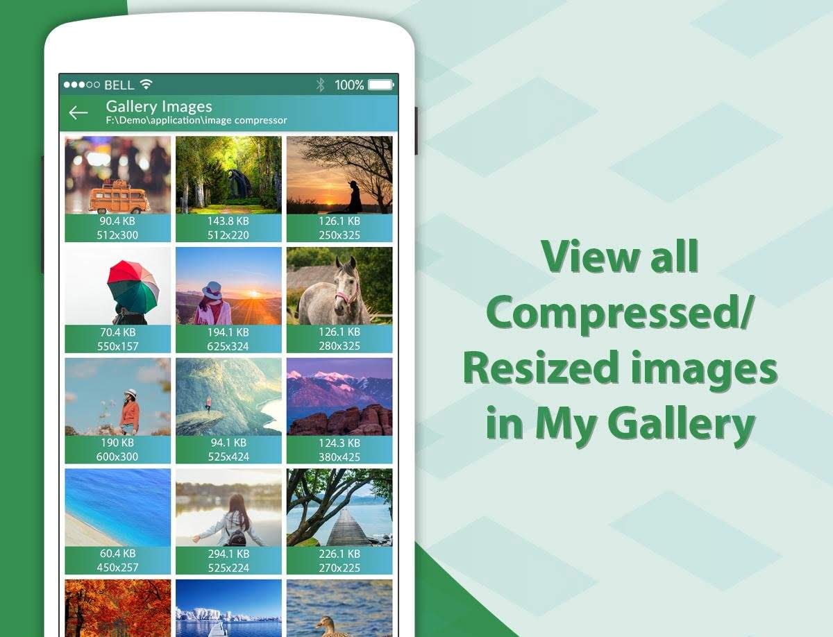 Reduce Photo Size - Image Resizer & Compressor screenshot 1