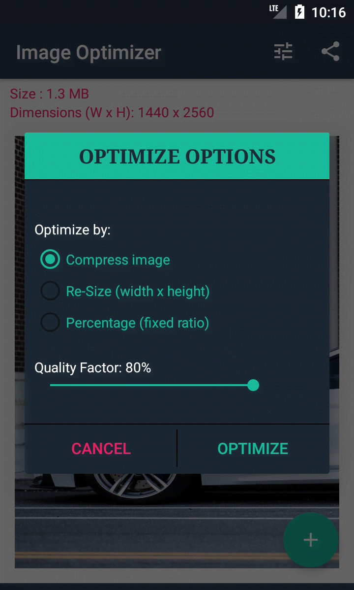 JPEG Optimizer & Compressor Pro 2017 screenshot 2