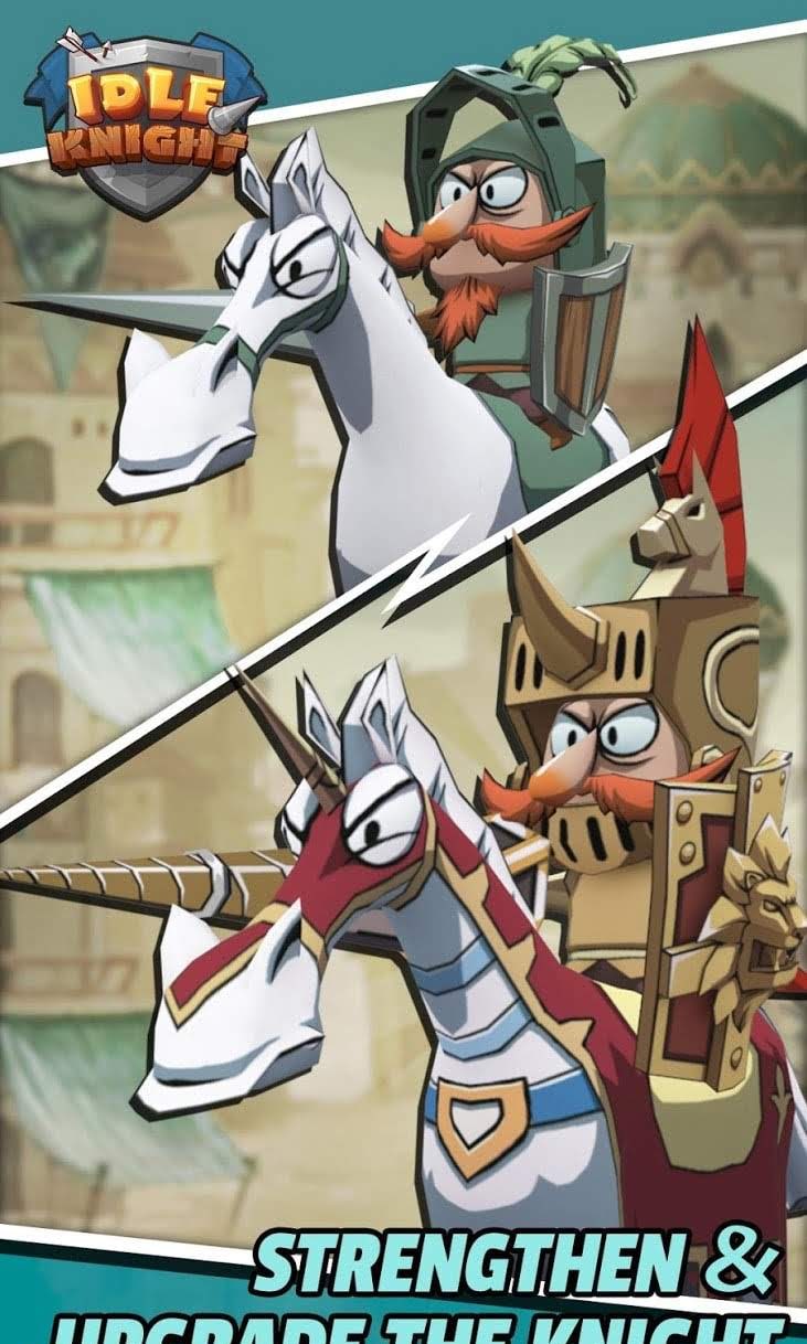 Idle Knight – Fearless Heroes screenshot 2