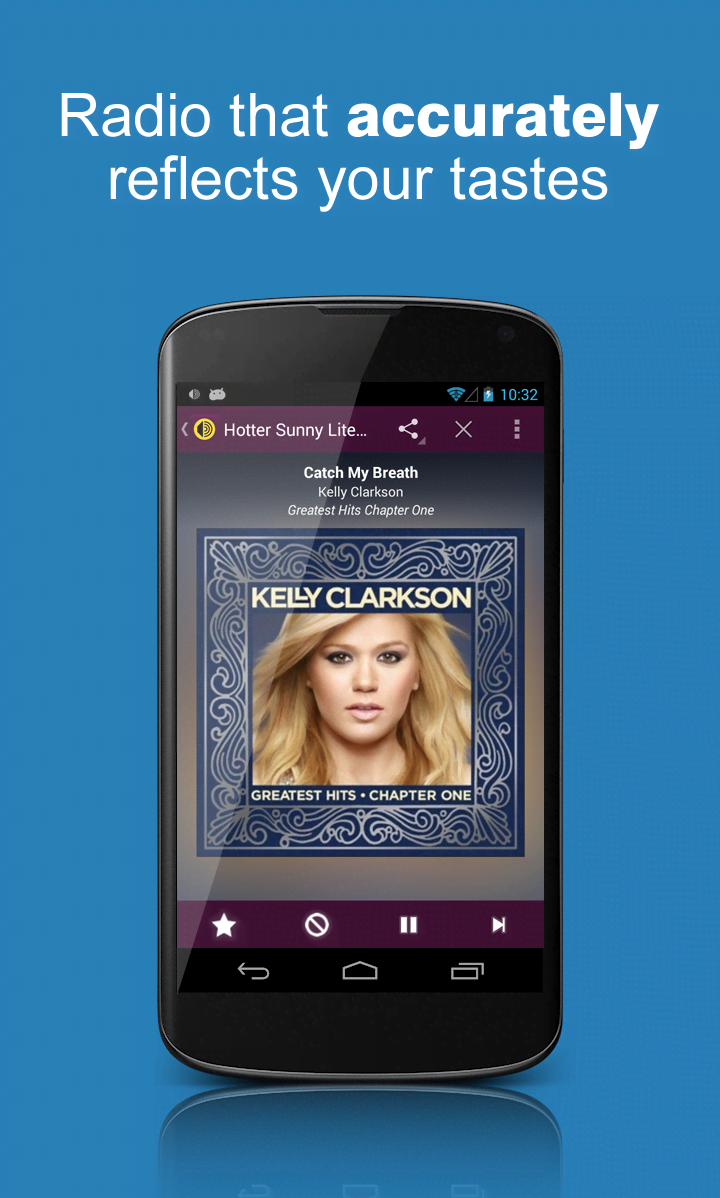 AccuRadio app screenshot 1