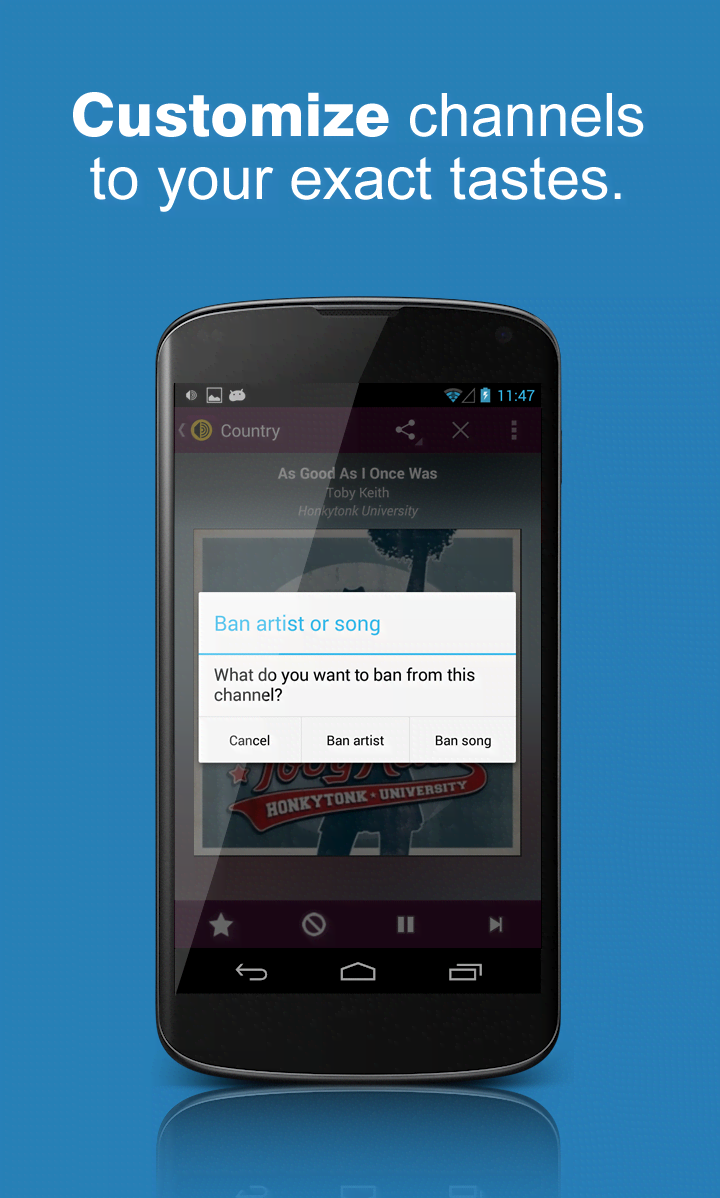 AccuRadio app screenshot 4