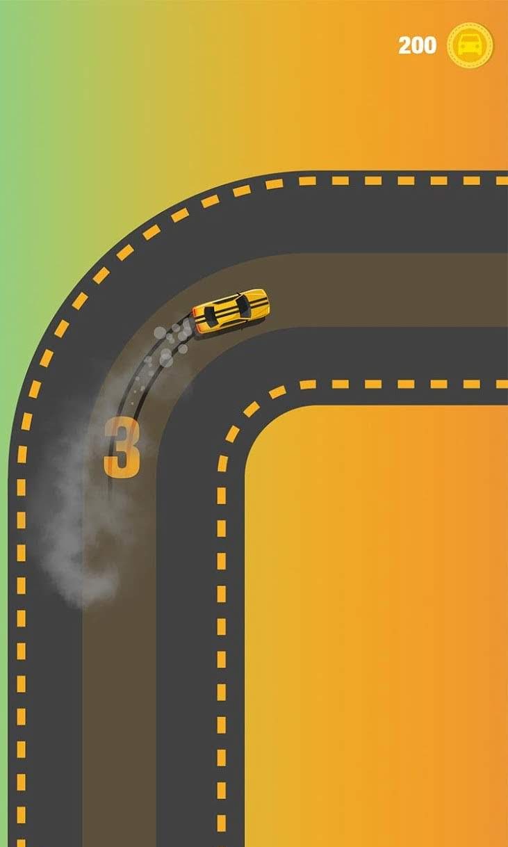 Crazy Drift - Cross the Curve screenshot 1