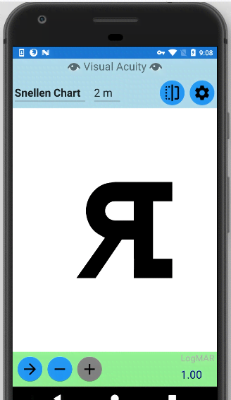 Visual Acuity Charts screenshot 1
