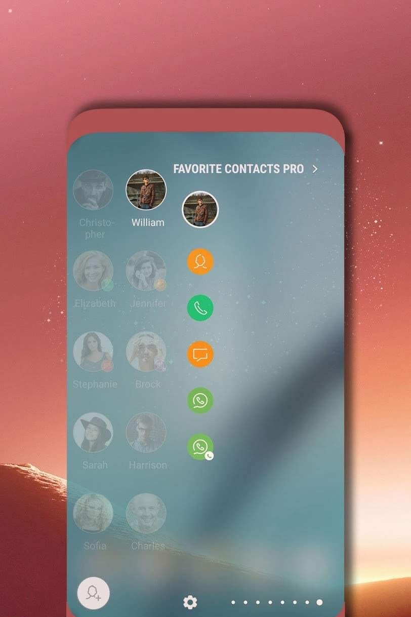 Favorite Contacts Pro screenshot 4