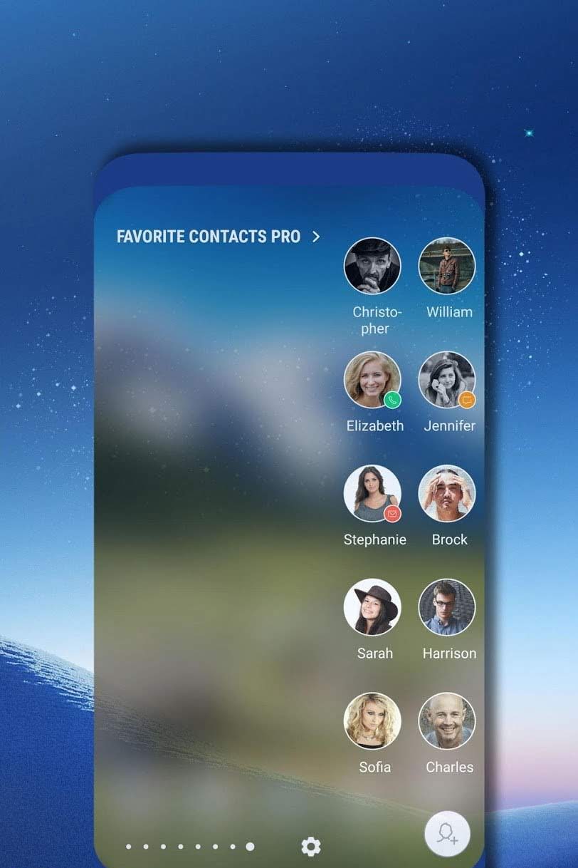 Favorite Contacts Pro screenshot 1