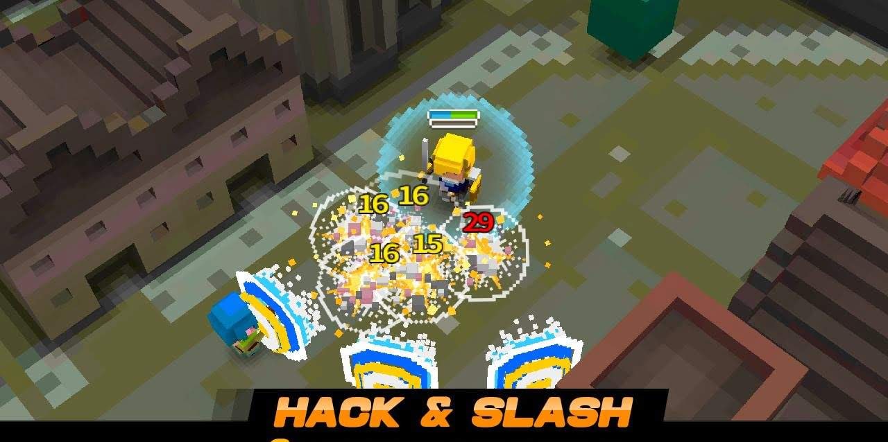 Cube Knight: Battle of Camelot screenshot 2