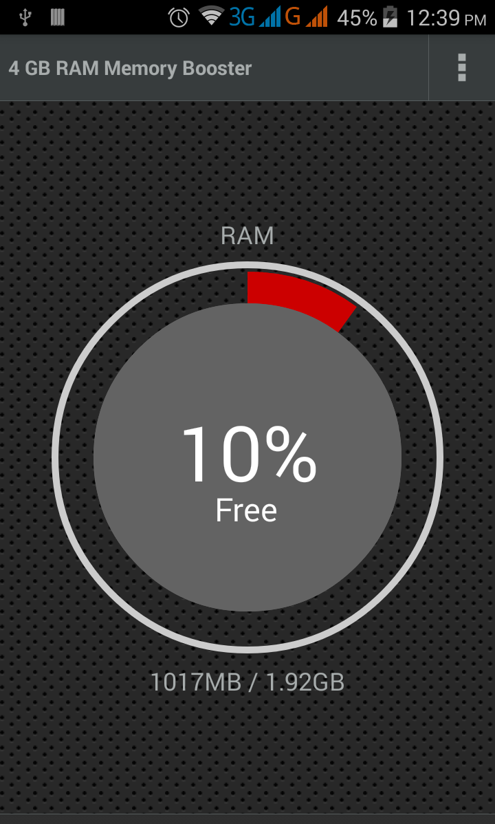 4 GB RAM Memory Booster screenshot 1