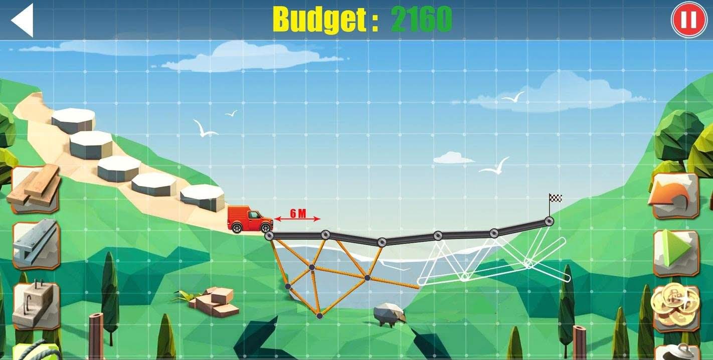 Elite Bridge Builder Mobile Fun Construction Game screenshot 1