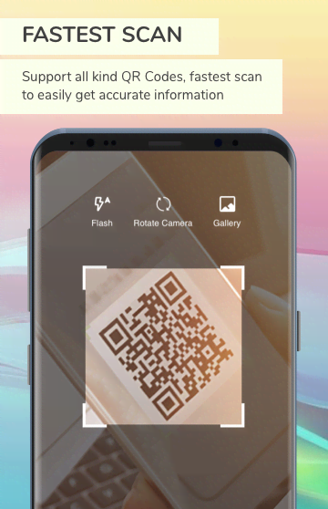 QRcode Scanner - Barcode Reader PRO (No Ads) screenshot 1