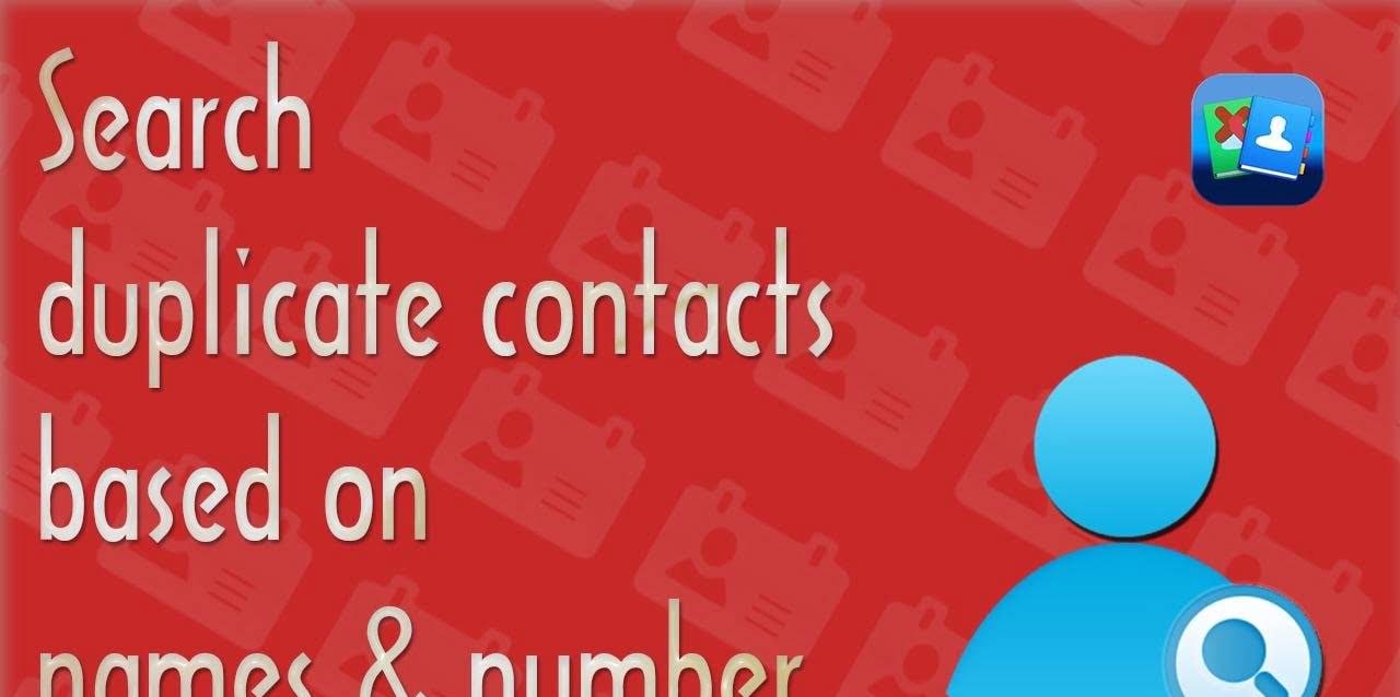 Duplicate Contacts Remover screenshot 3