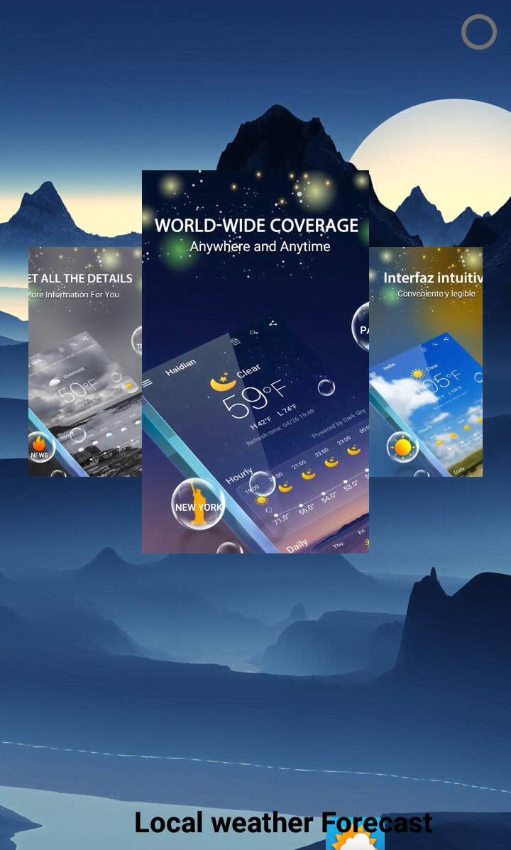 Travel Weather Forecast Pro screenshot 1