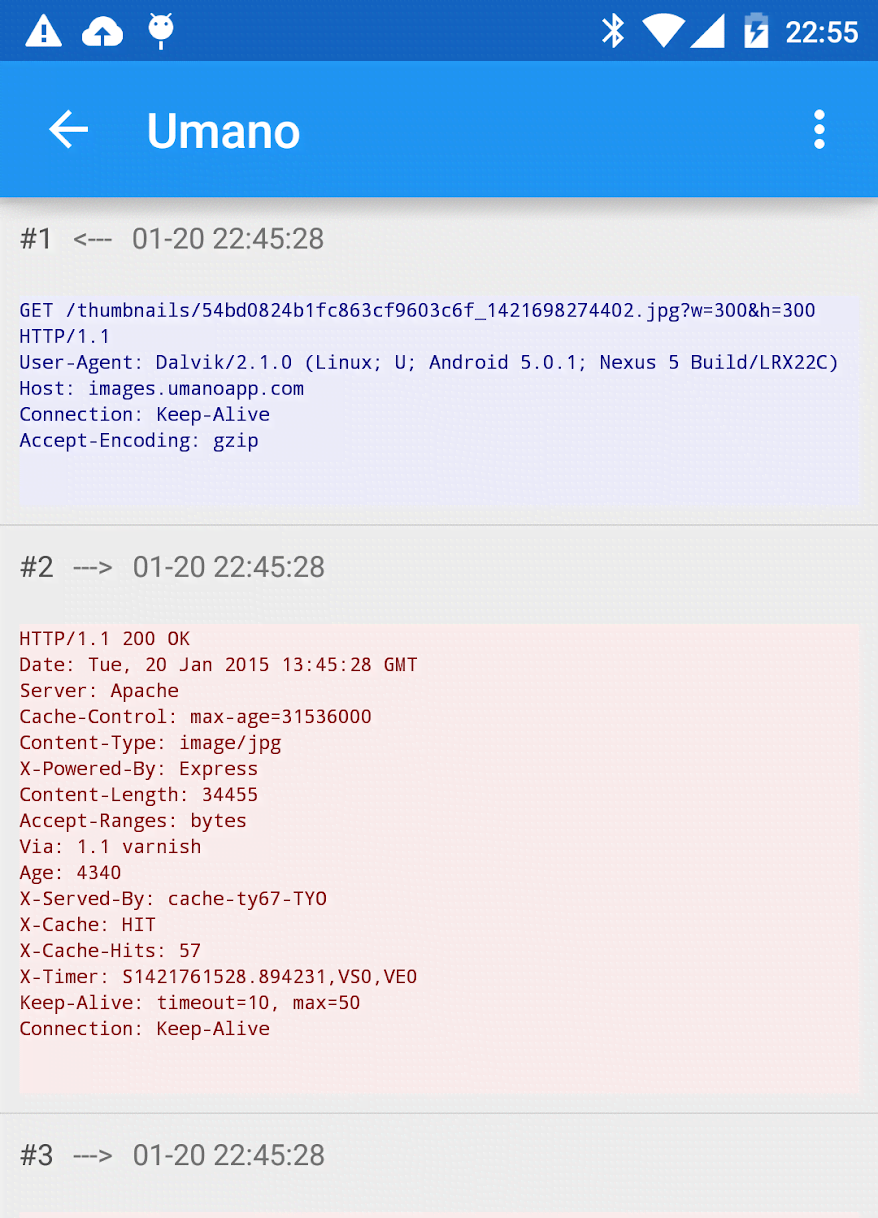 Packet Capture screenshot 2