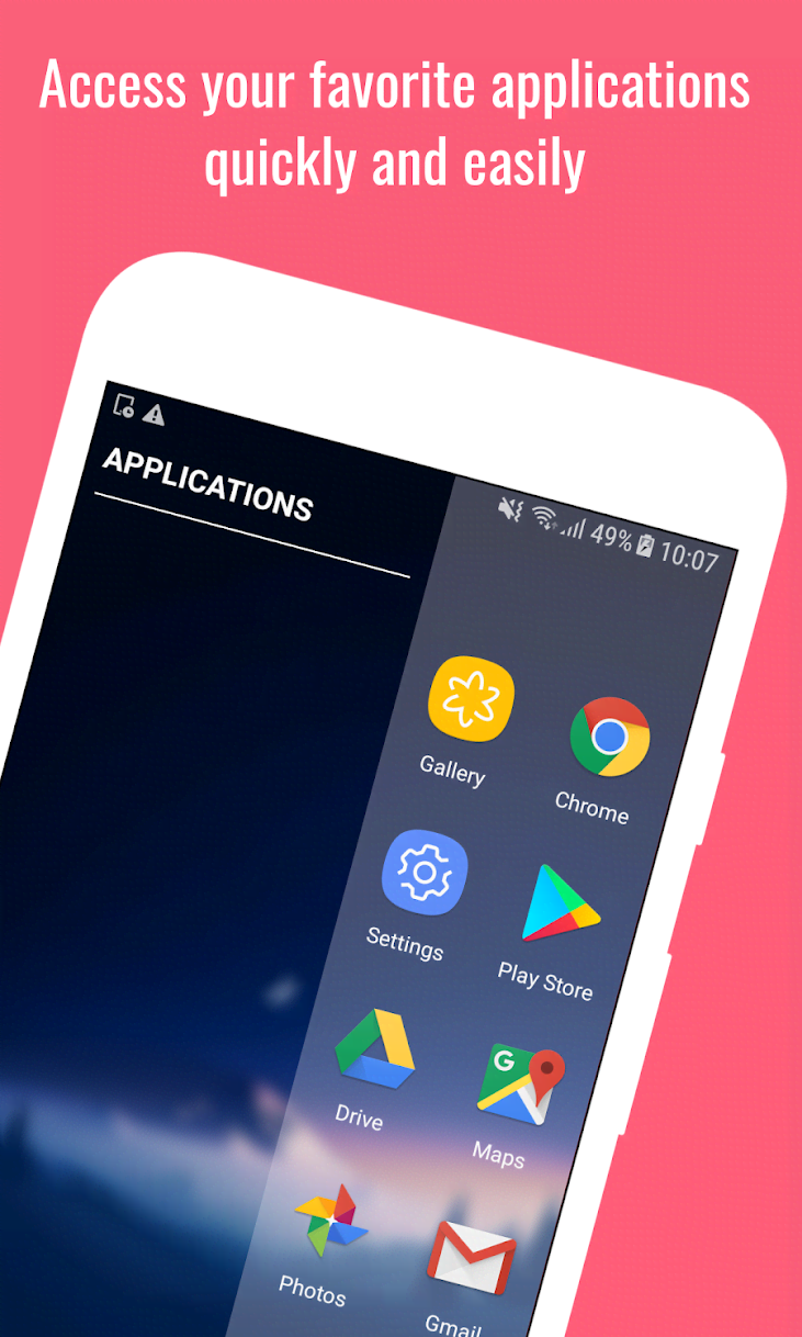 Edge Action: Edge Screen, Sidebar Launcher screenshot 1