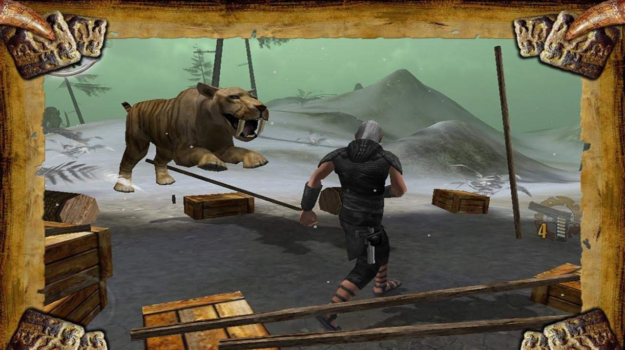 Dinosaur Assassin gameplay screenshot 1