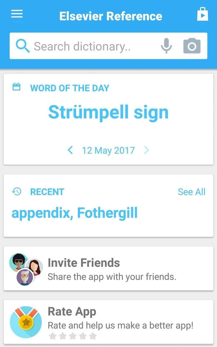 Dorland’s Medical Dictionary screenshot 1