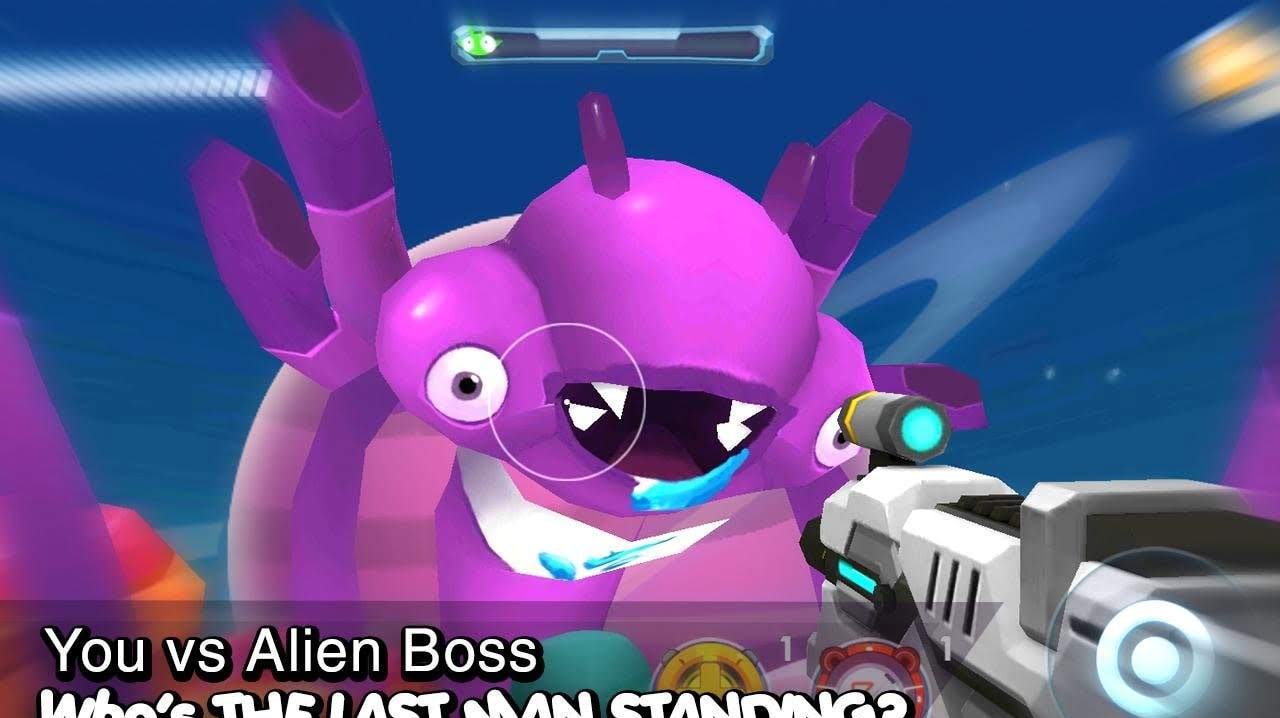 Galaxy Gunner: The Last Man Standing 3D Game screenshot 1