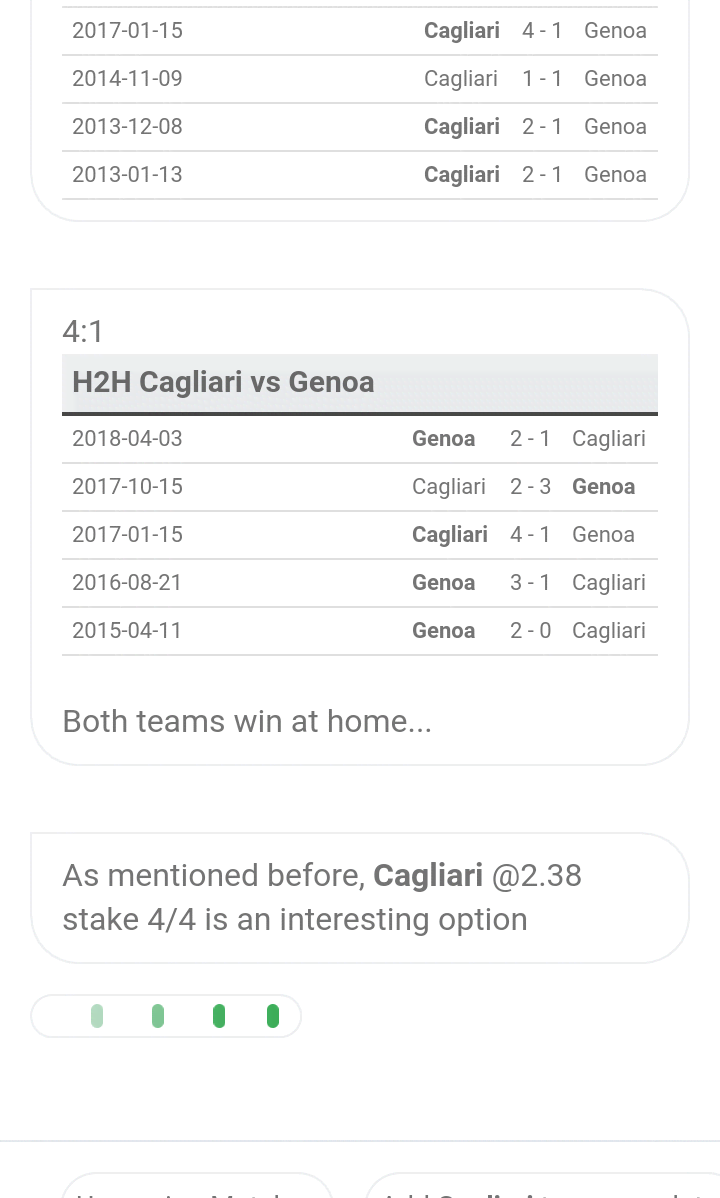 Elisio: Italian League Bet Assistant screenshot 3