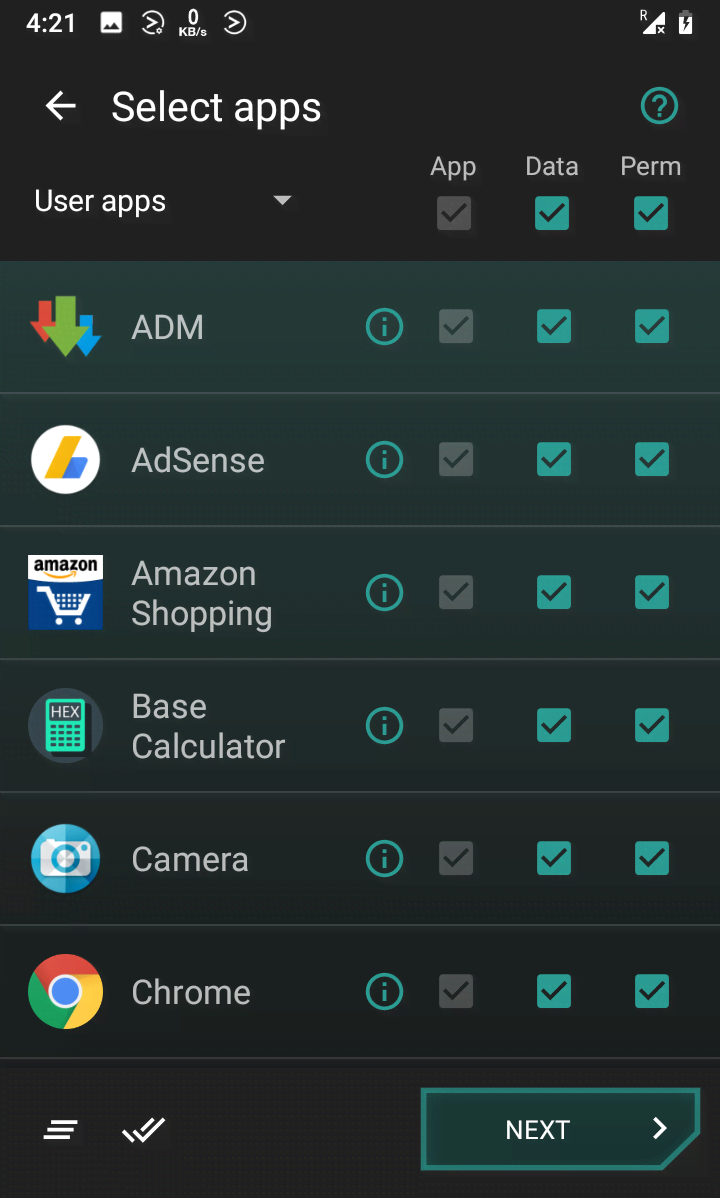 Migrate - custom ROM migration tool screenshot 3