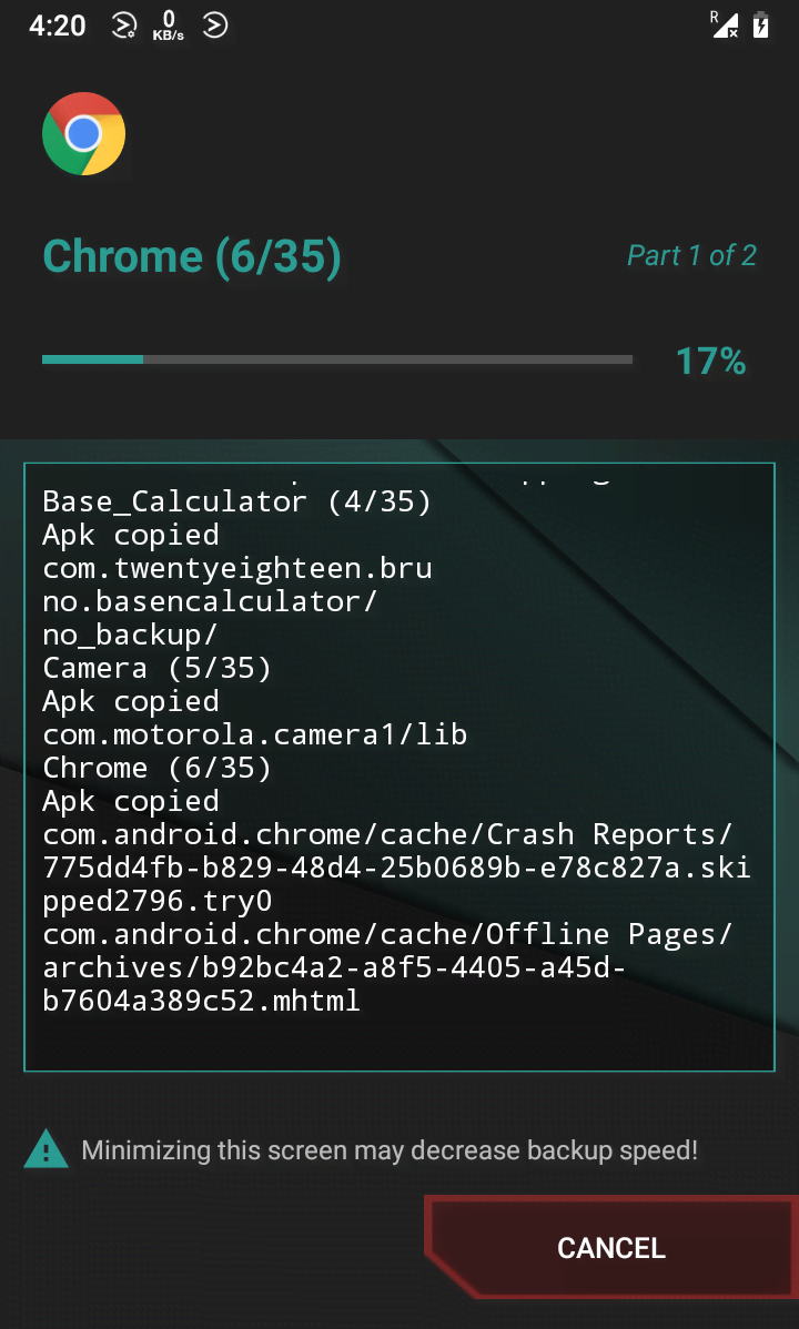 Migrate - custom ROM migration tool screenshot 4