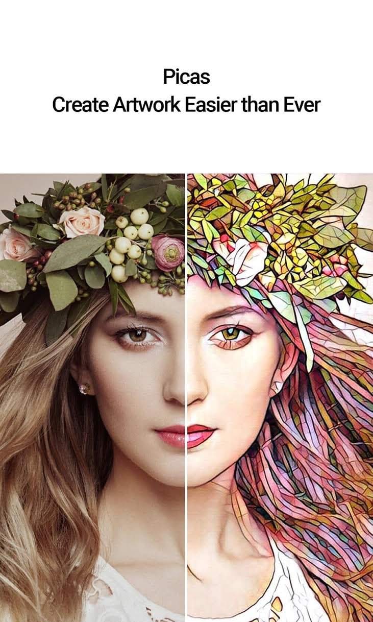 Picas - Art Photo Filter, Picture Filter screenshot 1