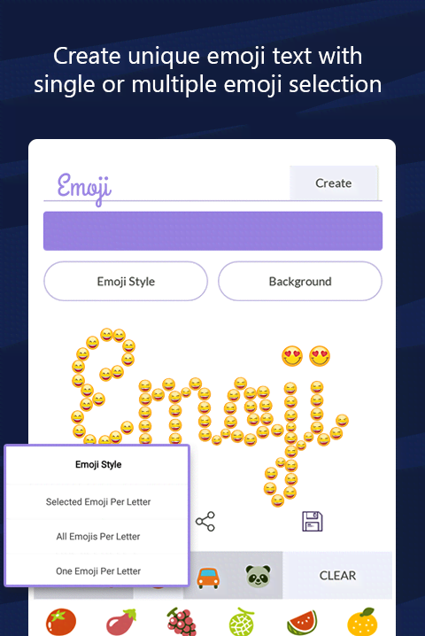 Fourth showcase of Emoji Text Maker designs