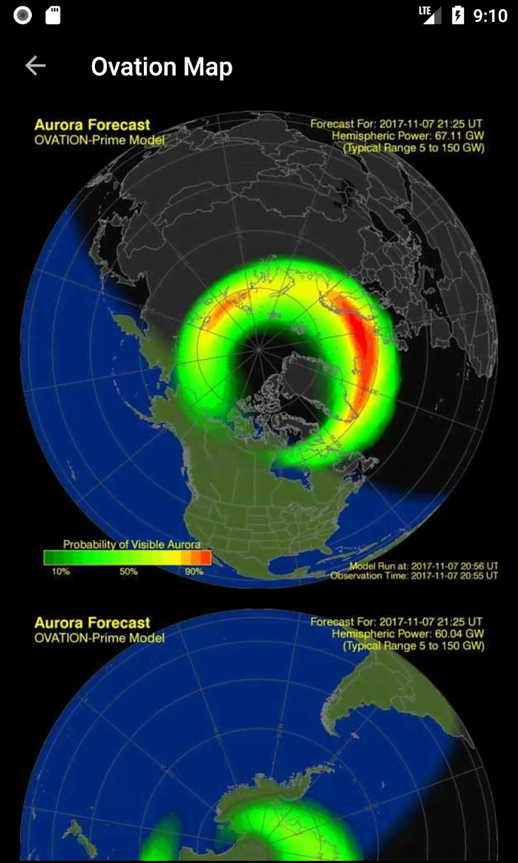 My Aurora Forecast Pro - Aurora Borealis Alerts screenshot 4