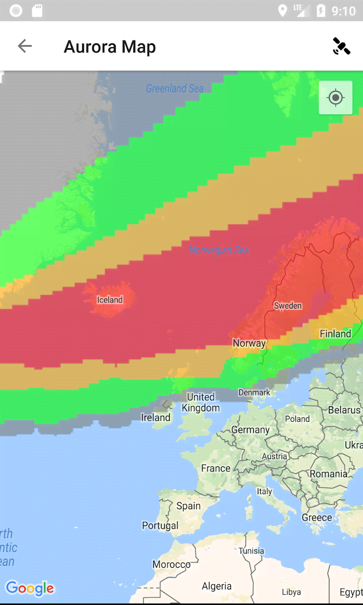 My Aurora Forecast Pro - Aurora Borealis Alerts screenshot 2