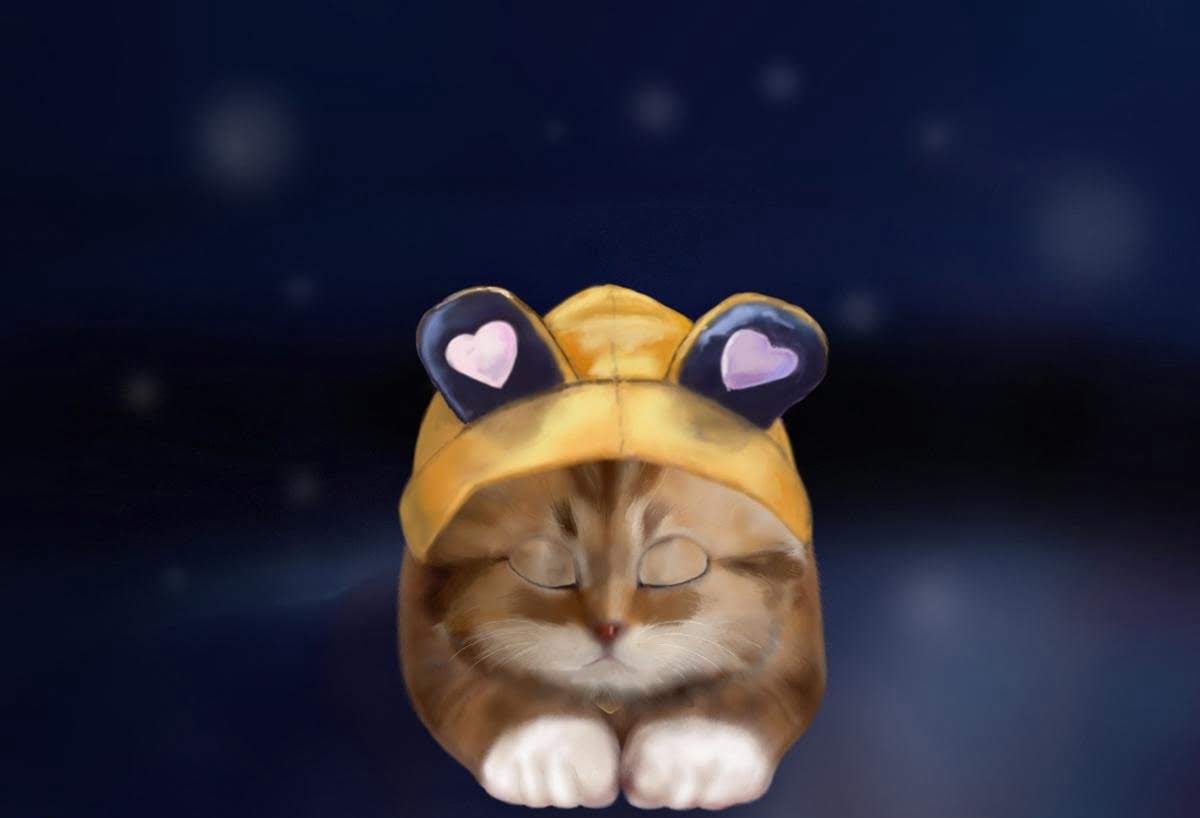 Toffee Cute Kitty Live Wallpaper screenshot 2