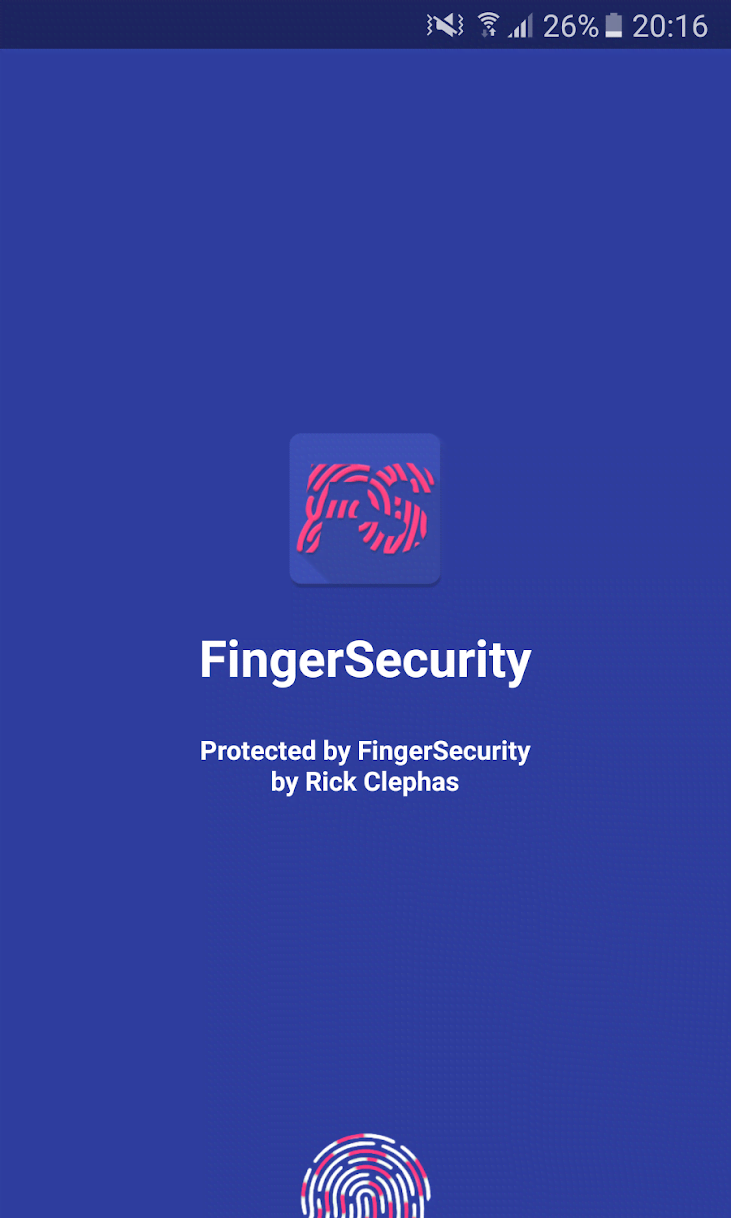 FingerSecurity screenshot 1