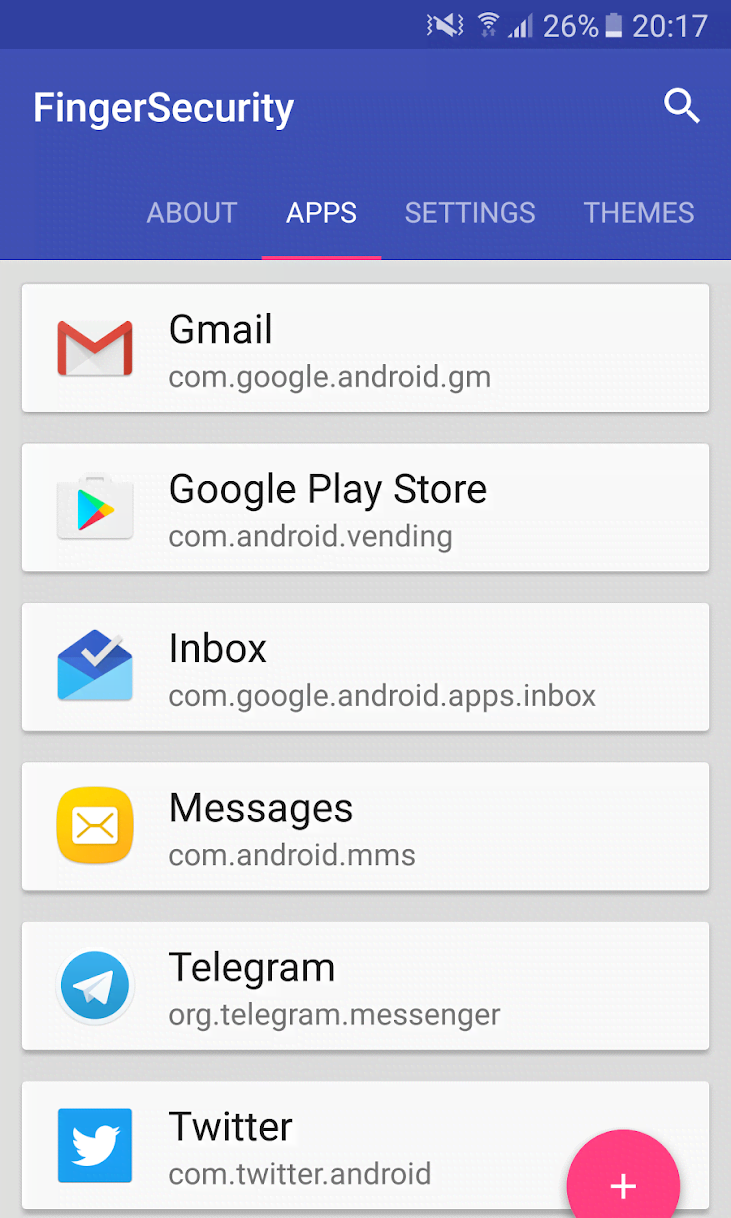 FingerSecurity screenshot 2