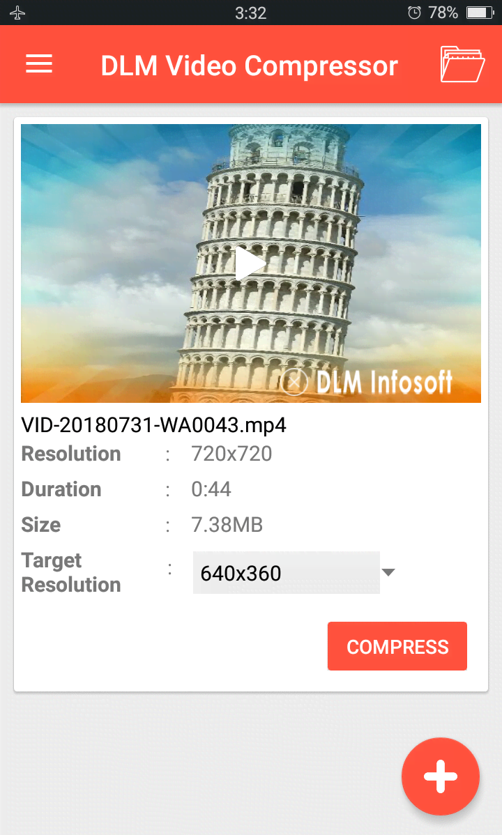 DLM Video Compressor screenshot 2