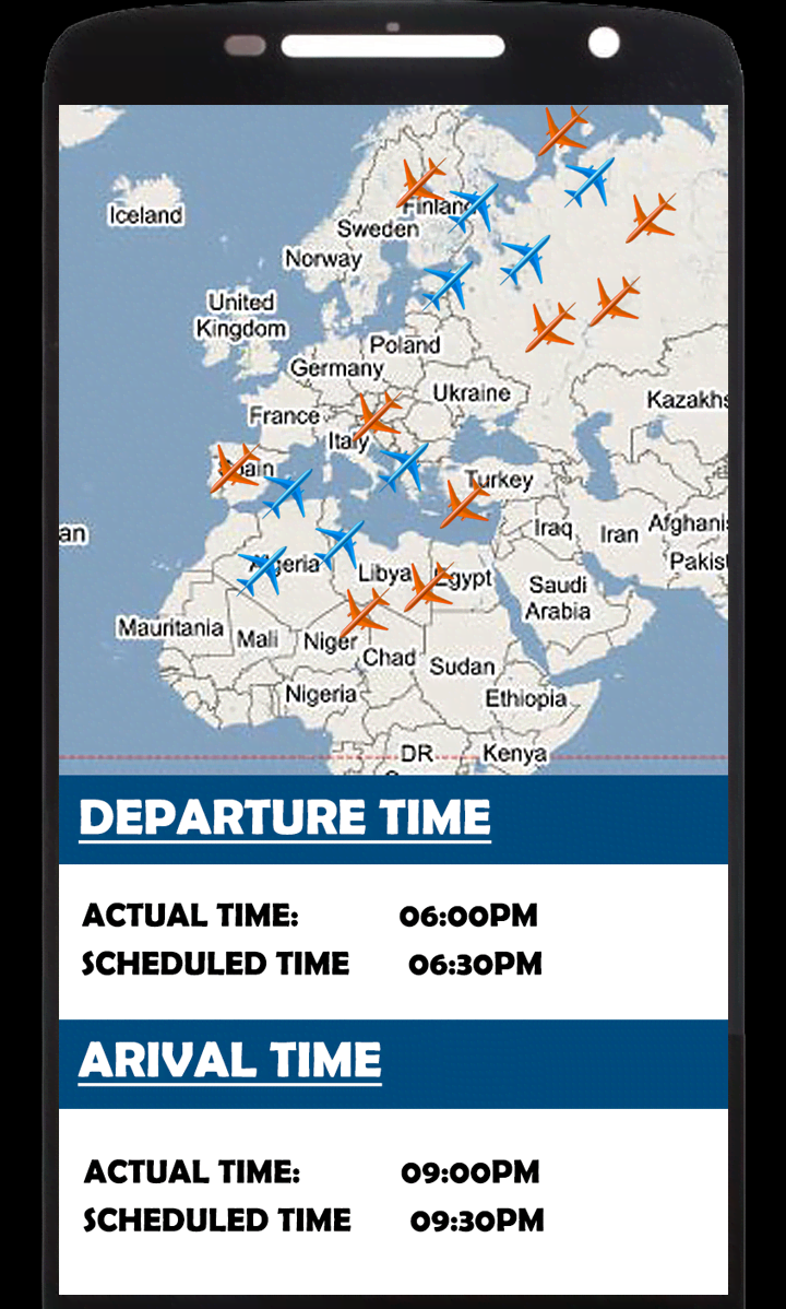 Flight Tracker Radar: Live Air Traffic Status screenshot 2