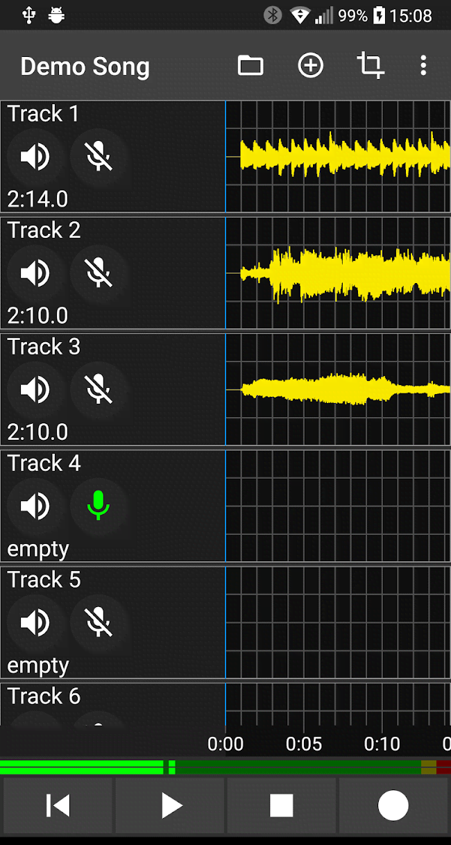 Aubade Audio Studio screenshot 1