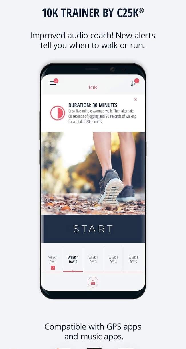 10K Running Trainer Pro screenshot 2