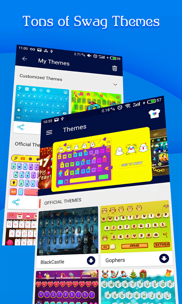 FancyKey Keyboard - Cool Fonts, Emoji, GIF,Sticker screenshot 4