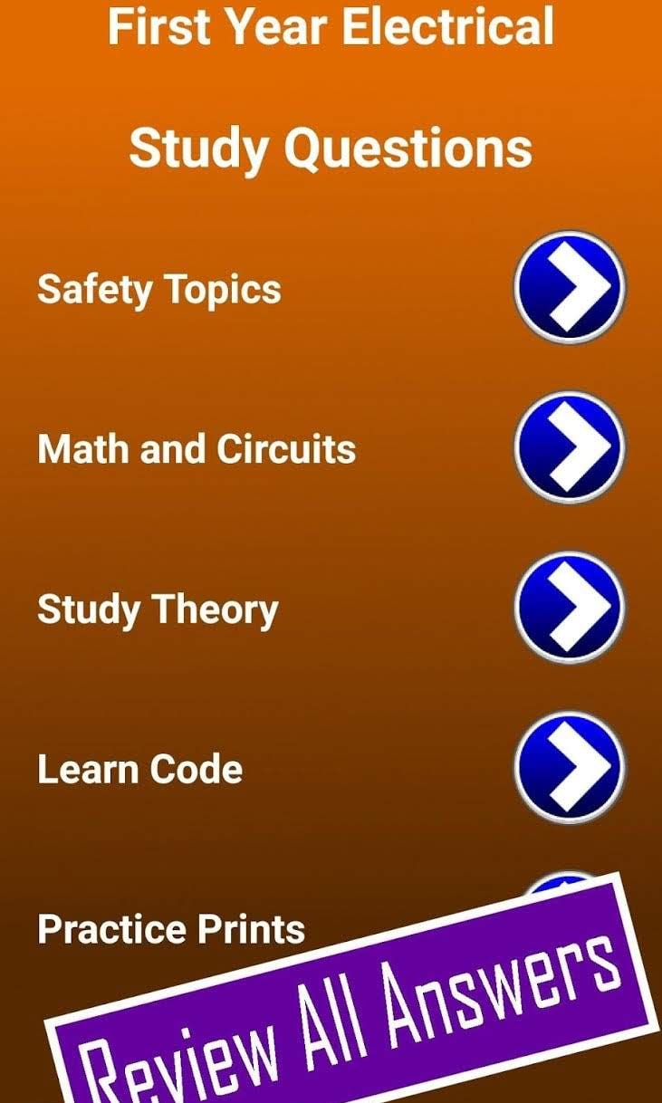 First Year Electrical Practice Exams/Study AD FREE screenshot 4