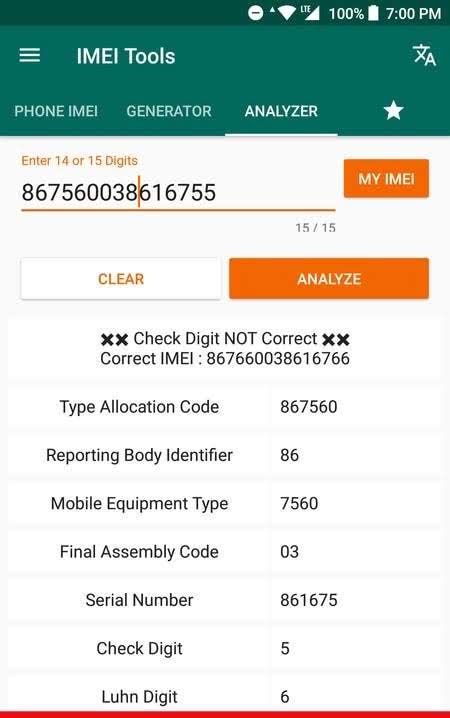 IMEI Tools screenshot 4