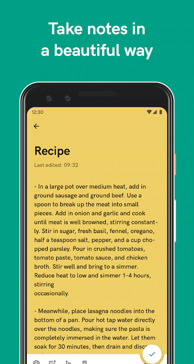 Lumine - Notes app screenshot 2