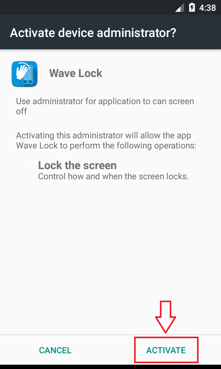Wave to Unlock and Lock screenshot 1