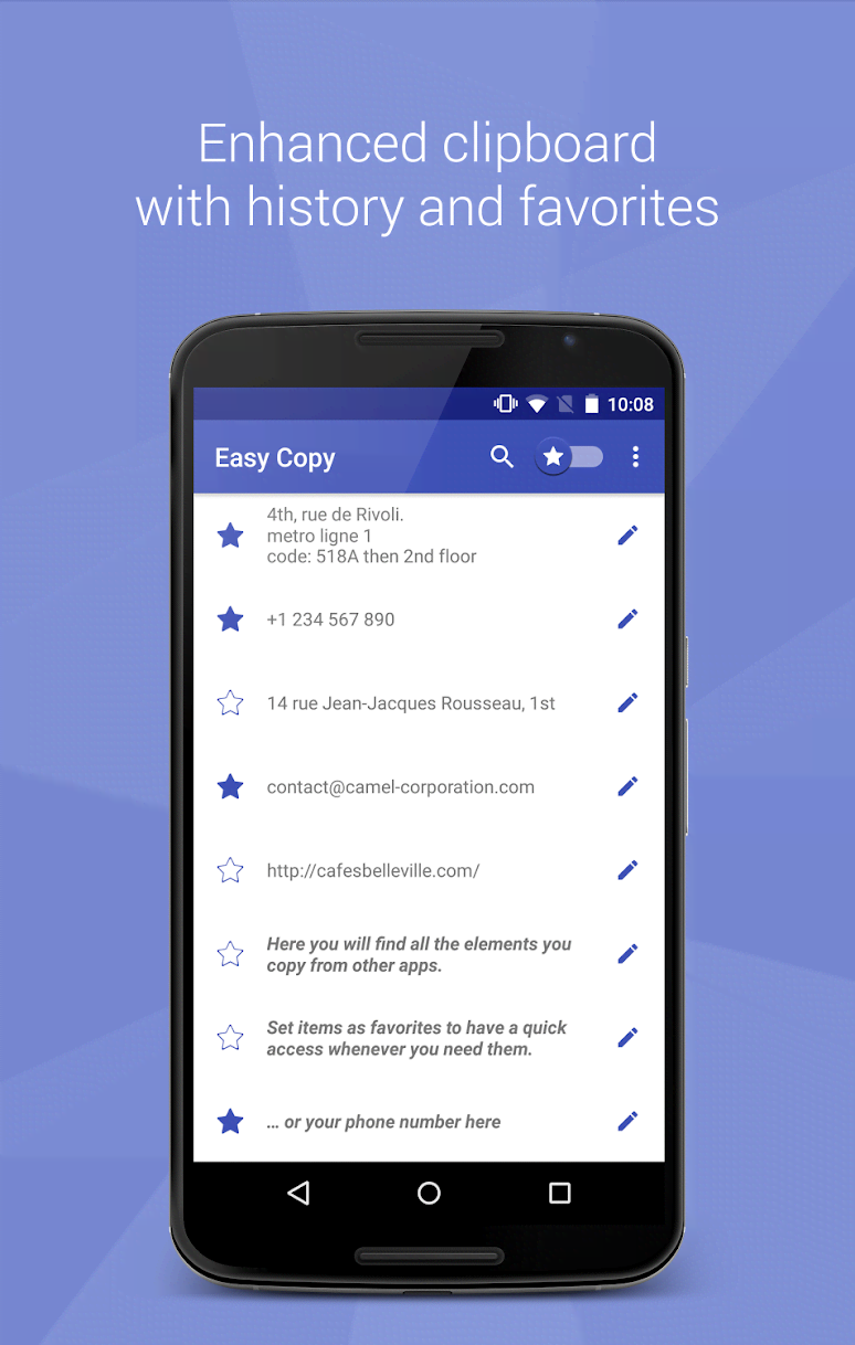 Easy Copy+ The smart Clipboard screenshot 1