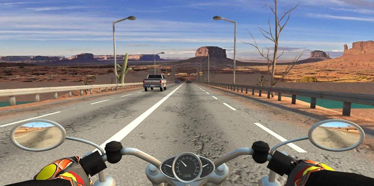 Moto Racing 3D gameplay screenshot 4