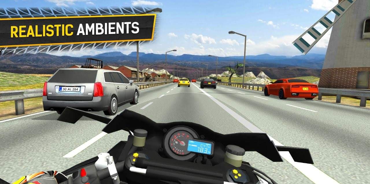 Moto Racing 3D gameplay screenshot 2